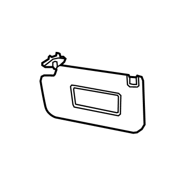 Chevy 84657806 Sunvisor