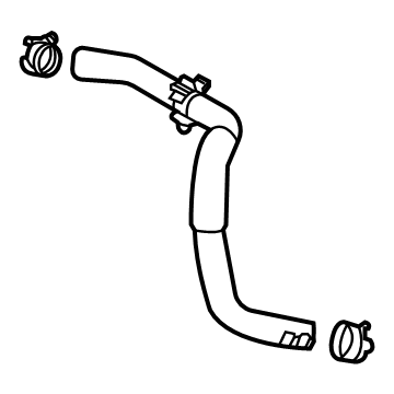 Chevy 55512938 Upper Return Hose