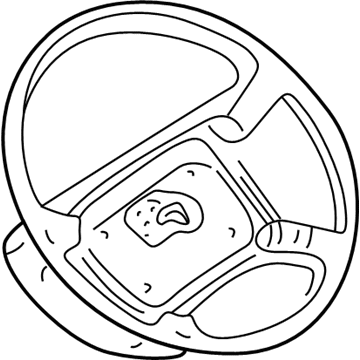 GMC Jimmy Steering Wheel - 17998937