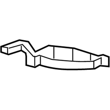 GM 25830198 Outer Filler, Front Driver Side