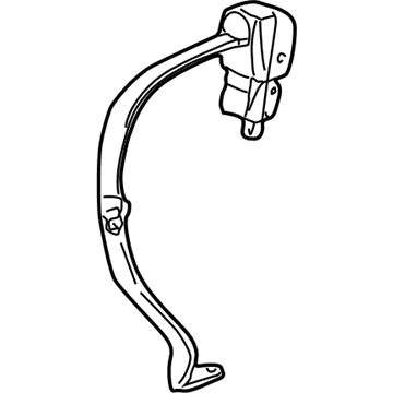 2005 Cadillac DeVille Seat Belt - 88957687