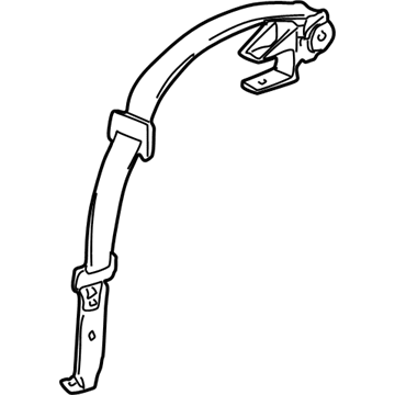 2005 Cadillac DeVille Seat Belt - 88955940