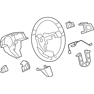 Cadillac CTS Steering Wheel - 25960208