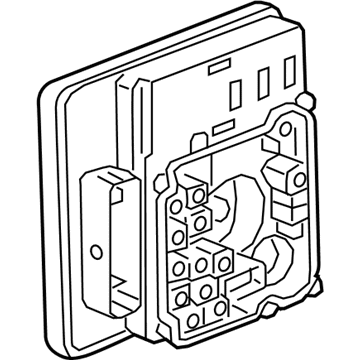Chevy Silverado 1500 ABS Control Module - 87854942