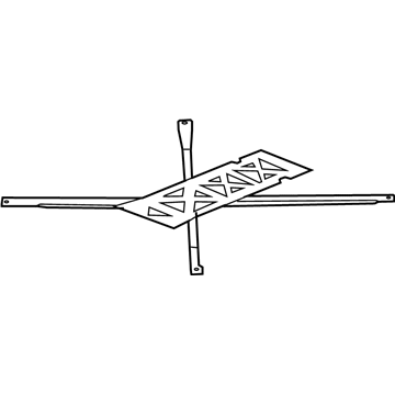 Pontiac 25911272 Front Brace