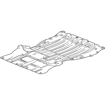 GM 42802341 Under Cover, Front