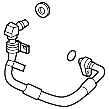 Chevy Silverado 2500 HD Automatic Transmission Oil Cooler Line - 87855565