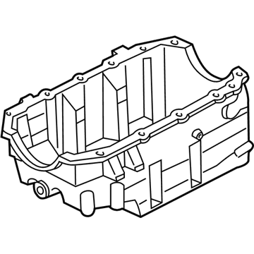Pontiac Oil Pan - 24508996
