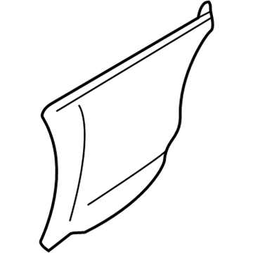 GM 10289997 Lower Panel, Rear Outer Driver Side