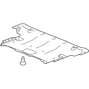 GM 84211786 Deflector, Front