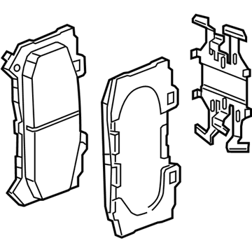 GMC Brake Pad - 86822980