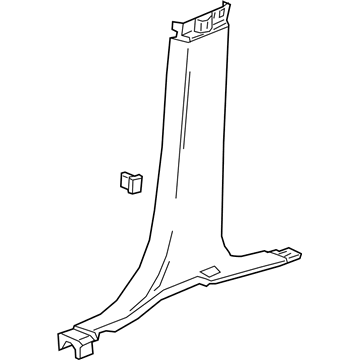 Chevy 84255673 Lower Center Pillar Trim
