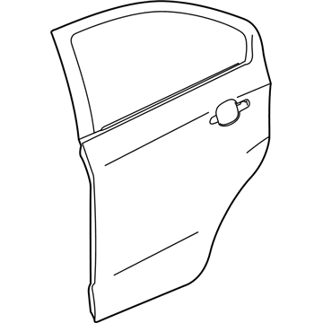 GM 95087830 Outer Panel