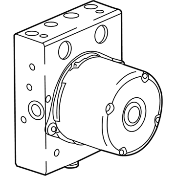 Cadillac ATS ABS Control Module - 84244642