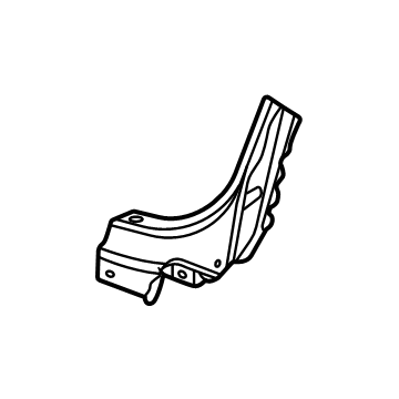 GM 60005308 Crossmember Extension, Rear Driver Side