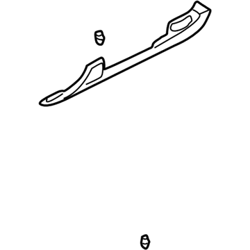 Cadillac 25716833 Knee Bolster