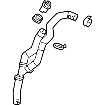 Cadillac Cooling Hose - 84764261
