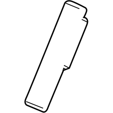 GM 84128054 Rear Seat Air Bag, Driver Side