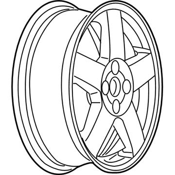 2006 Chevy Cobalt Spare Wheel - 9593529