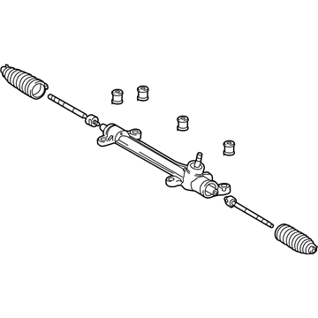 Pontiac Vibe Rack And Pinion - 19184332