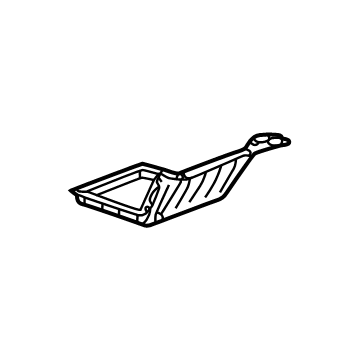 GM 42708013 Liner, Black, Front