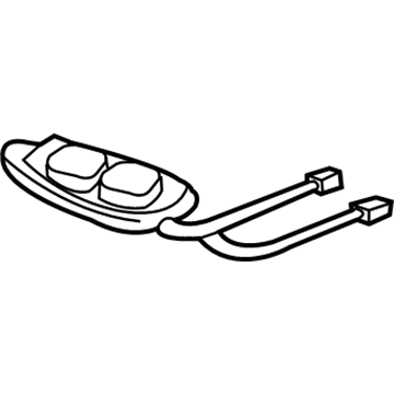 2010 Cadillac STS Antenna Base - 20815152