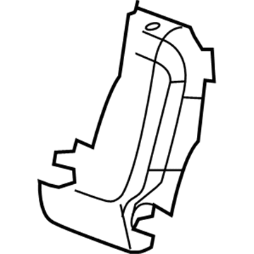 2004 Chevy Malibu Seat Cushion Pad - 22736421