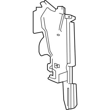 Cadillac 42857183 Side Baffle