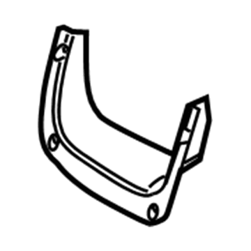 Pontiac 25766328 Upper Deflector