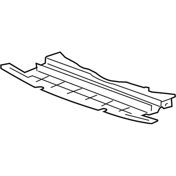 GM 15934198 Splash Shield, Center Lower