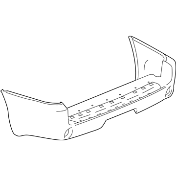 GMC Envoy XUV Bumper - 12335763