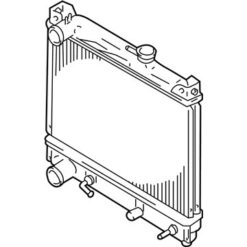 Chevy Tracker Radiator - 91174506