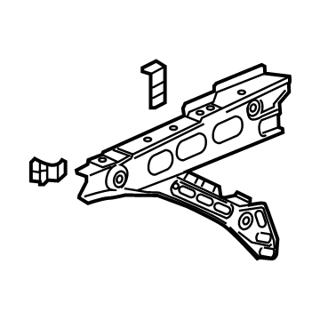 GM 84389658 Upper Rail, Front Driver Side