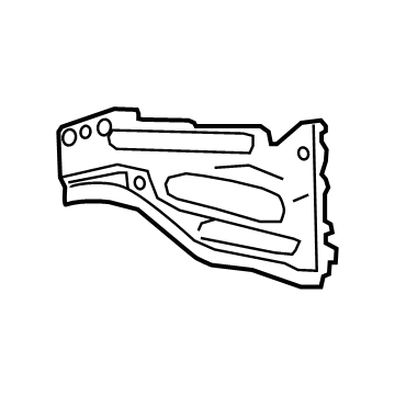 GM 84660959 Front Extension, Outer Driver Side