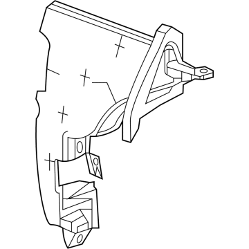 Cadillac Washer Reservoir - 84942152
