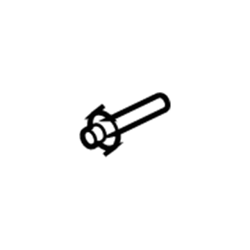 GM 11610934 Lateral Arm Bolt, Front Lower