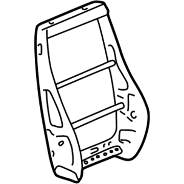 Pontiac 88894999 Seat Back Frame