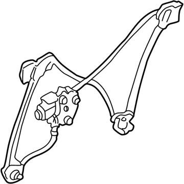 Cadillac XLR Window Regulator - 20823060