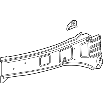 GM 84524013 Outer Rail, Front Driver Side