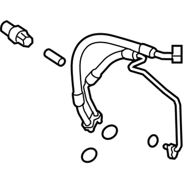 Chevy Equinox A/C Hose - 23372178