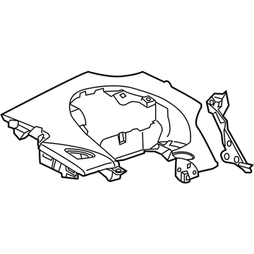 Cadillac Dash Panel Vent Portion Covers - 23108036