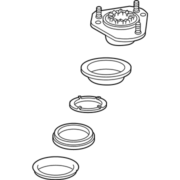 Chevy Equinox Shock And Strut Mount - 89060253