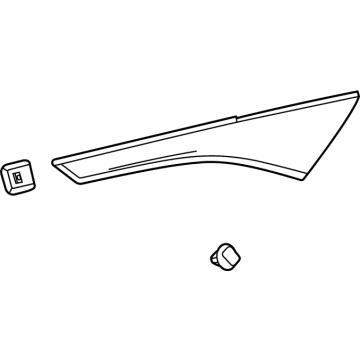 2022 Buick Encore GX Door Moldings - 42843049