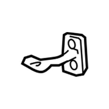 GM 20965036 Door Check, Front