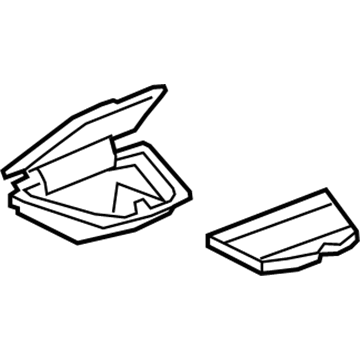 Chevy 25922391 Storage Compart