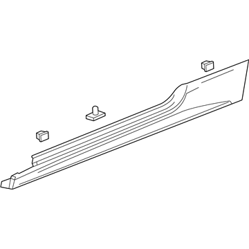 Cadillac 25946500 Rocker Molding