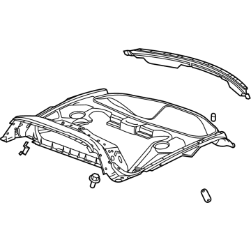 GM 87866771 Opening Frame, Rear