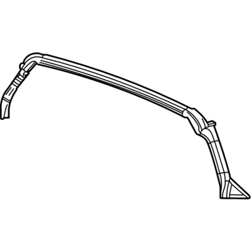 Chevy Corvette Weather Strip - 84787396