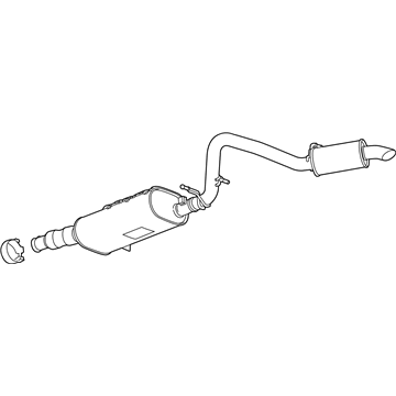 Chevy Exhaust Pipe - 84496909