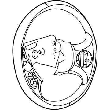 Saturn Ion Steering Wheel - 22725262